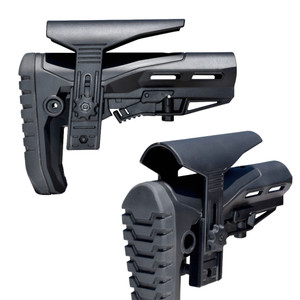 Adjustable Cheek Rest Mil-Spec Butt Stock