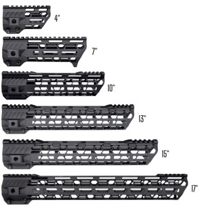 Honey Series Lightweight M-Lok AR15 Handguard HNDGRD-AR15-HONEY