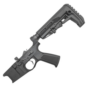 Assembled AMBI FRT Trigger Lower Receiver - SELEKTOR CURVED ASSLWR-FRT-SLKTR-CRVD