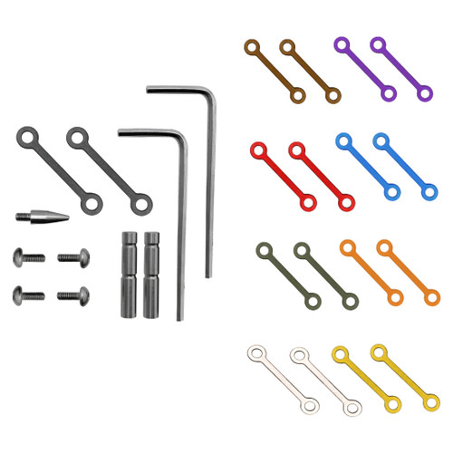 Anti-Walk Pins - Banded - Anodized