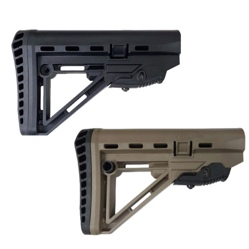 Upgraded A Frame Mil-Spec Adjustable Butt Stock BTTSTK-MLSPC-UPG