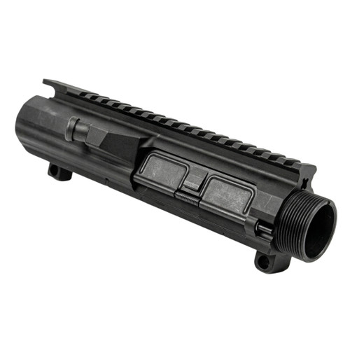 Assembled BILLET Stripped Mil-Spec AR10 Upper Receiver UPP-AR10-ASBLD-BLK