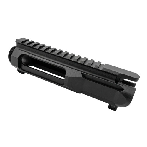 BILLET SLICK SIDE Stripped Mil-Spec LEFT HANDED AR15 Upper Receiver UPP-SS-LH-AR15-BLK
