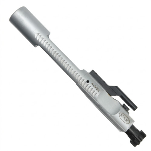 KAK INDUSTRY Forced Reset Device™ CHROME 5.56/300 Blackout K-SPEC-S Single Ejector Down Vent Bolt Carrier Group