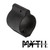 .936" Steel Gas Block - Black