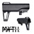 Polymer Skeleton Adjustable Pistol Brace PSTLBRC-ADJ