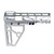 Aluminum Skeleton AR Pistol Brace PSTLBRC-ALM