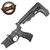 Complete Lower Receiver - SUPER16 M16 Selector - Forced Reset Device - Adjustable Stock ASSLWR-FRT-SUP16