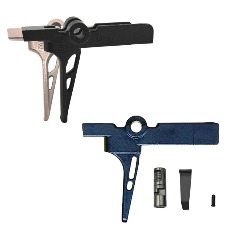 Super Safety Trigger - Forced Reset Trigger - STRAIGHT - D2 Steel