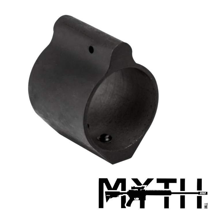 .936" Steel Gas Block - Black
