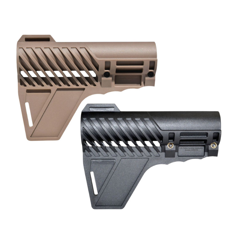 Skeleton Stripped Stock Pistol Brace