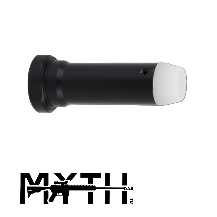 H1 Collapsible Stock Recoil Buffer - 2.5" Length - 3.8oz - AR-10 - Black