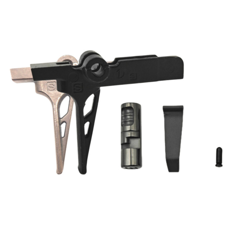 Super Safety Trigger - Forced Reset Trigger - STRAIGHT - 4140 Steel