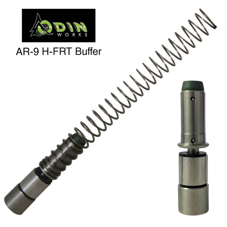 Odin Works - Heavy H-FRT Recoil AR9 Dead Blow Buffer - 8.6oz - Stainless Steel BFR-OW-HFRT-AR9