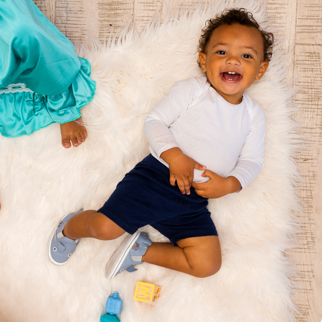 baby boy crib shoes