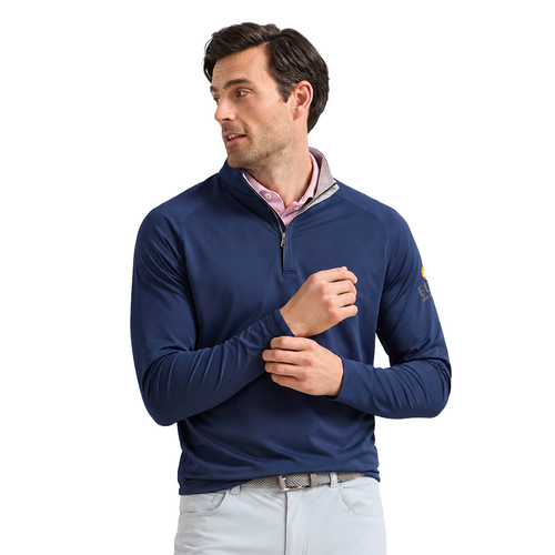 Peter Millar Men's Stealth Perth Performance Quarter Zip