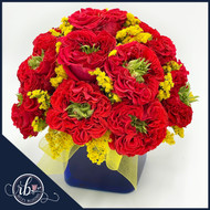 The Bold Beauty of Red Roses: A Floral Masterpiece from Ritzy Blooms