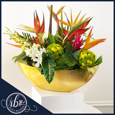 リゾートフラワー Luxury Tropical Flower Arrangement | Ritzy Blooms, FL