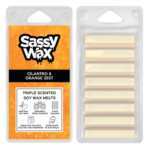 Cilantro & Orange Zest Soy Wax Melts 8 Pack