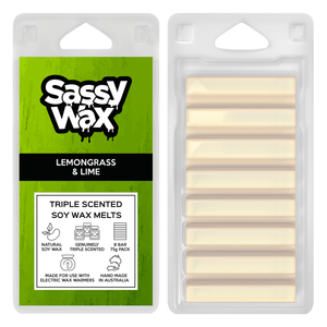Lemongrass & Lime Soy Wax Melts 8 Pack