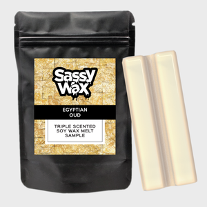 Egyptian Oud Soy Wax Melt Sample Egyptian Oud Soy Wax Melt Sample