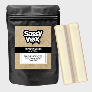 Frankincense & Myrrh Soy Wax Melt Sample Frankincense & Myrrh Soy Wax Melt Sample