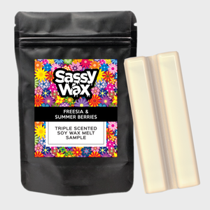 Freesia & Summer Berries Soy Wax Melt Sample Freesia & Summer Berries Soy Wax Melt Sample