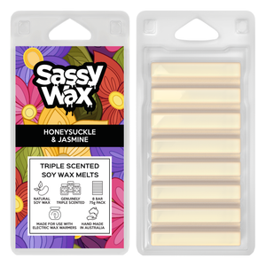 Honeysuckle & Jasmine Triple Scented Soy Wax Melts 8 Pack Honeysuckle & Jasmine Triple Scented Soy Wax Melts 8 Pack