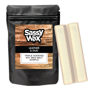 Leather & Oud Soy Wax Melt Sample Leather & Oud Soy Wax Melt Sample