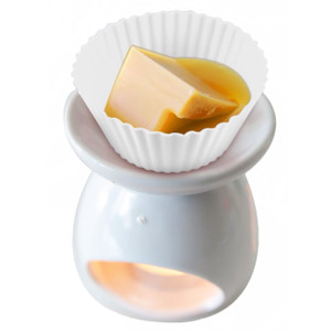 White Silicone Flip Cup For Wax Warmers White Silicone Flip Cup For Wax Warmers