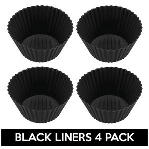 Black Silicone Flip Cups 4 Pack Black Silicone Flip Cups 4 Pack