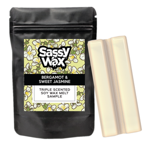 Bergamot & Sweet Jasmine Soy Wax Melt Sample Bergamot & Sweet Jasmine Soy Wax Melt Sample