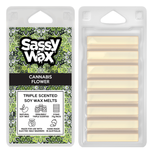 Cannabis Flower Triple Scented Soy Wax Melts 8 Pack Cannabis Flower Triple Scented Soy Wax Melts 8 Pack