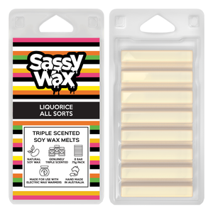 Liquorice All Sorts Triple Scented Soy Wax Melts 8 Pack Liquorice All Sorts Triple Scented Soy Wax Melts 8 Pack