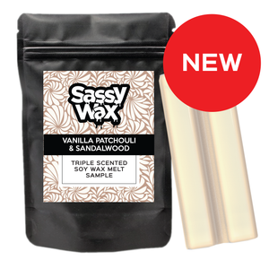 Vanilla Patchouli & Sandalwood Soy Wax Melt Sample Vanilla Patchouli & Sandalwood Soy Wax Melt Sample