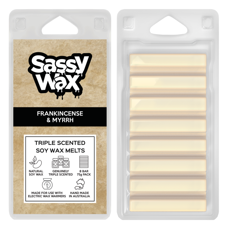 Frankincense & Myrrh Soy Wax Melts 8 Pack
