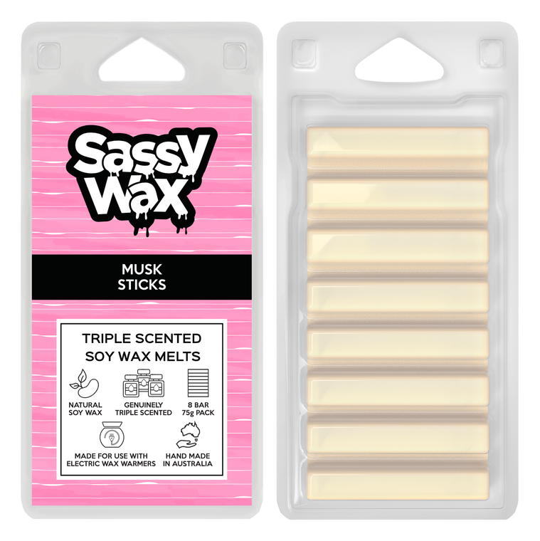Musk Sticks Soy Wax Melts 8 Pack