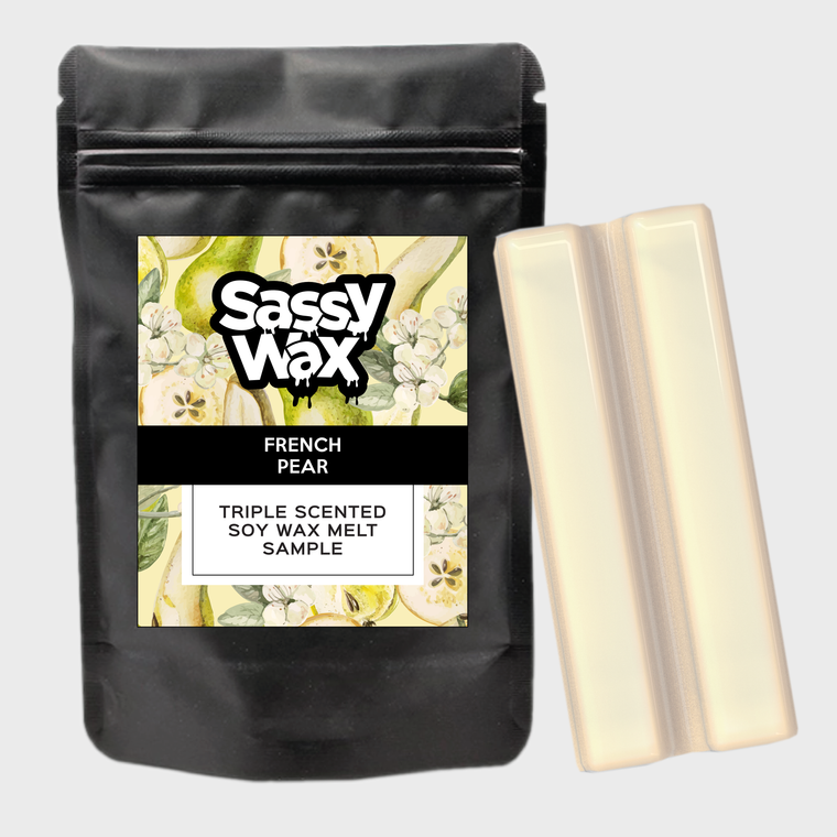 French Pear Soy Wax Melt Sample