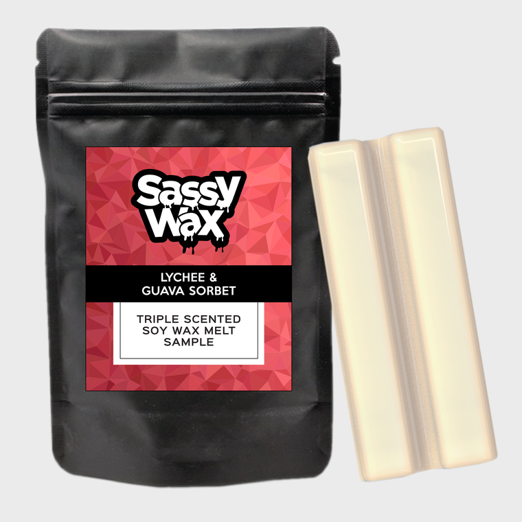 Lychee & Guava Sorbet Soy Wax Melt Sample