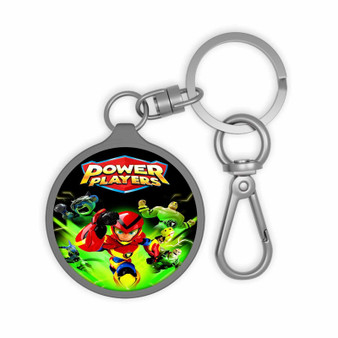 Power Players Keyring Tag Keychain Acrylic