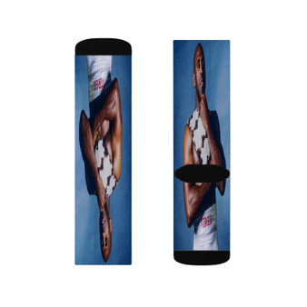 WWE Virgil Socks Sublimation White Polyester Unisex