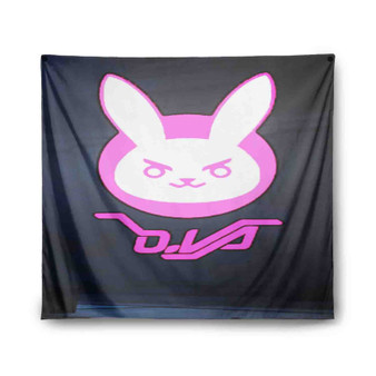 D Va Overwatch Tapestry Polyester Wall Decor