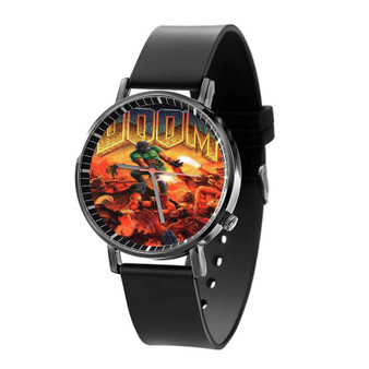 Doom Best Quartz Watch Black Plastic