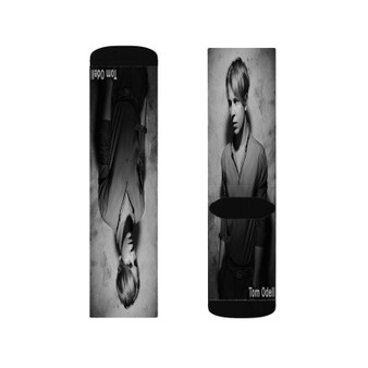 Tom Odell White Socks Sublimation Polyester Unisex