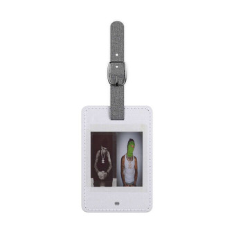 Central Cee Let Go Luggage Tag Polyester Saffiano Rectangle Card Insert