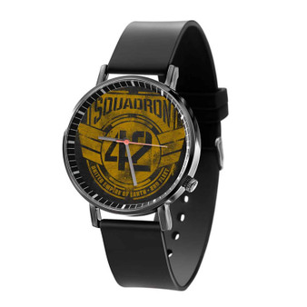 Squadron 42 Quartz Watch Black Plastic