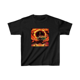 Tanjiro Kamado Demon Slayer Kids T-Shirt Unisex Clothing with  Heavy Cotton Tee