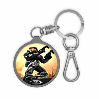 Halo 2 Keyring Tag Keychain Acrylic