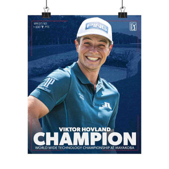 Viktor Hovland Silky Poster Satin Print Wall Decor