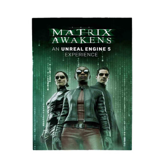 The Matrix Awakens Velveteen Plush Blanket Polyester